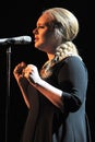 Live concert of Adele at the Alcatraz Royalty Free Stock Photo