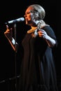 Live concert of Adele at the Alcatraz Royalty Free Stock Photo