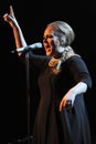 Live concert of Adele at the Alcatraz Royalty Free Stock Photo