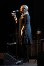 Live concert of Adele at the Alcatraz Royalty Free Stock Photo