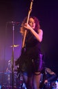 Live concert of Melissa Auf der Maur at the C-Side