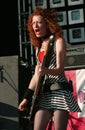 Live concert of Melissa Auf der Maur at the Independent Days Festival in the Arena Parco Nord