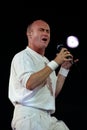 Live concert of Phil Collins al the Forum Assago Royalty Free Stock Photo