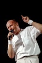 Live concert of Phil Collins al the Forum Assago Royalty Free Stock Photo