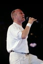 Live concert of Phil Collins al the Forum Assago Royalty Free Stock Photo