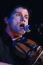 Live concert of the Seth Lakeman, the singer during the