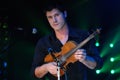 Live concert of the Seth Lakeman, the singer during the