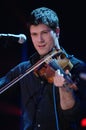 Live concert of the Seth Lakeman, the singer during the