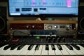 Live DAW session in front of my midi keyboard