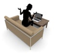 Live distribution / streaming / real time / internet / 3D rendering