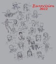 Live drawing Eurovision Song Contest 2022