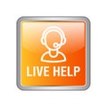 Live help support Royalty Free Stock Photo