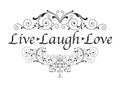 Live Laugh Love Royalty Free Stock Photo