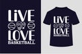 About Live Love Basketball SVG Design