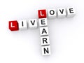 Live, love and learn