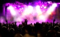 Live music background Royalty Free Stock Photo