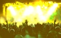 Live music background Royalty Free Stock Photo