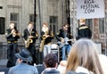 Live music on 75th Anniversary of John Lennon festival in Riga