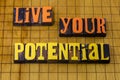 Live potential goal success dream vision future happiness positive achievement