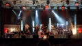 Live rock concert of Franco Battiato at Monza