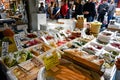 Live Seafood on Sale at Tsukiji Outer Market, Tokyo