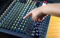 Live Sound Mixers and music on studio