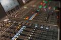 Live sound mixing console