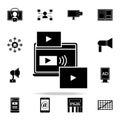 live streaming icon. Digital Marketing icons universal set for web and mobile