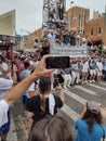 Live Streaming Stories, Photographing Live Events, Our Lady of Mount Carmel Feast of the Giglio, Brooklyn, NY, USA