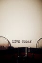 Live today phrase
