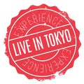 Live In Tokyo rubber stamp