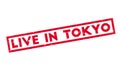 Live In Tokyo rubber stamp