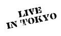 Live In Tokyo rubber stamp