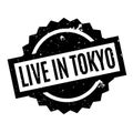 Live In Tokyo rubber stamp