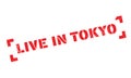 Live In Tokyo rubber stamp