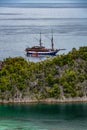 Liveaboard diving boat, Waigeo, Kri, Mushroom Island