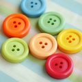 colorful tach button background generated by AI tool