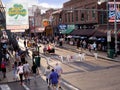 Lively Beale Street in Memphis Tennessee USA Royalty Free Stock Photo