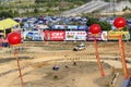 The lively buggy training and competition field of xiamen Royalty Free Stock Photo