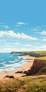 Lively Coastal Landscapes: A Beautiful View Of Bude, Cornwall