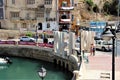 St. Julians, Malta, July 2014. The famous monument `Love` in a small resort town.