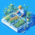 Vegetable Gardening Enthusiast