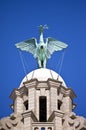 Liver Bird Perched on the Royal Liver Building Royalty Free Stock Photo