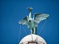A Liver bird in Liverpool, UK