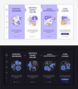 Liver failure onboarding vector template