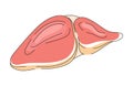 Liver icon in doddle syle. World hepatitis day concept vector. Medical illustration for website and mobile website