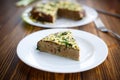 Liver pie with cheese and herbs Royalty Free Stock Photo
