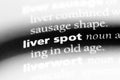 liver spot