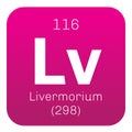 Livermorium chemical element