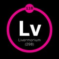 Livermorium chemical element